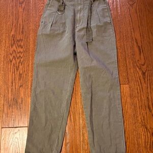 Abercrombie &‎ Fitch Dark Olive Cargo Pants